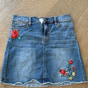 Denim mini